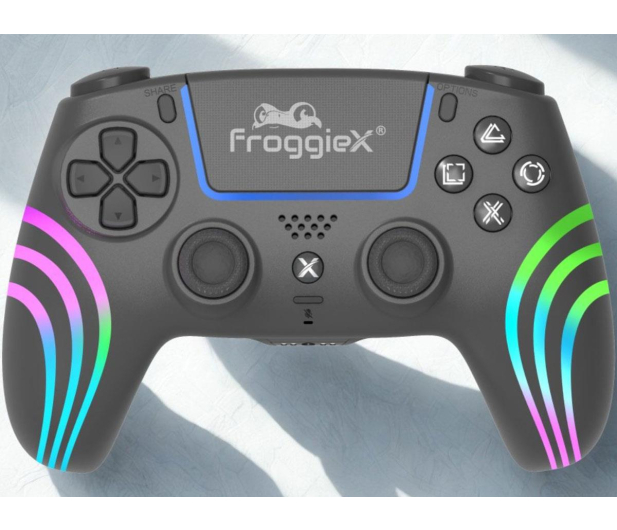 FroggieX Kontroler FX-P5-GP1-B do PS5 Bezprzewodowy Czarny - 1455820 - zdjęcie 5